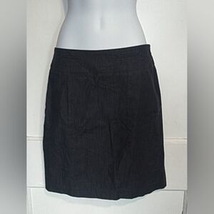 🛍️ BUNDLE ONLY 🛍️LOFT NAVY BLUE JEAN STYLE SKIRT